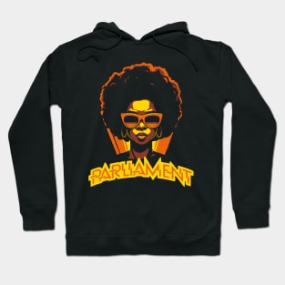 Retro Parliament Funkadelic Retro Afro Rock Music Satire Hoodie